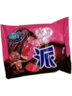 Печенье Чоко с клубничным вкусом Xingtai Langyi